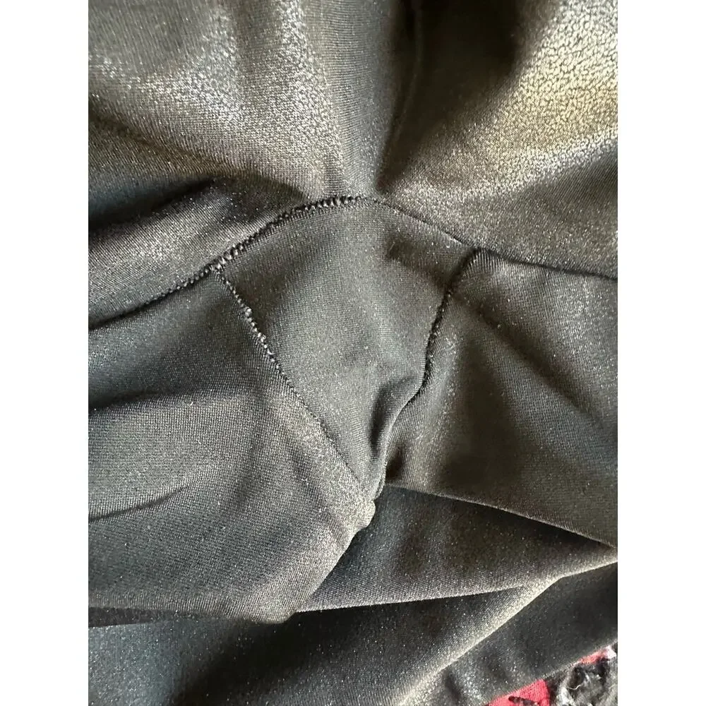 Spanx Black Faux Leather Leggings 1XL  Boho Minimalist Classic - Picture 13 of 15